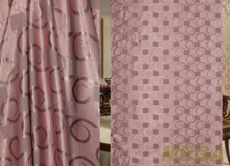 Ткани портьерные Жаккард Блэкаут JL BKJ-1312-08/280 Bl