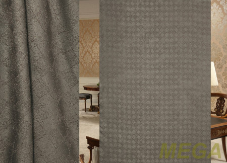 Ткани портьерные Однотон Жаккард ERT AMOR 01-V04/280 P Jak