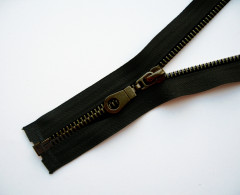 Молния металл Т-8 1 замок 85см (100шт) оксид