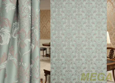 Ткани портьерные Многоцвет Жаккард HLS 85458-Y0701/290 PJac