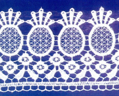 Кружево № 8005545 шир 80мм(уп.9м)