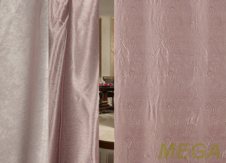 Ткани портьерные Однотон Блэкаут KT BI75-208-3/280 Bl